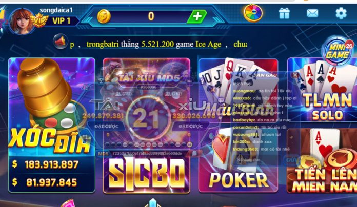 Game bài Donclub rất đa dạng