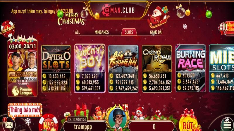 Các game hot tại Manclub rất nhiều để lựa chọn 